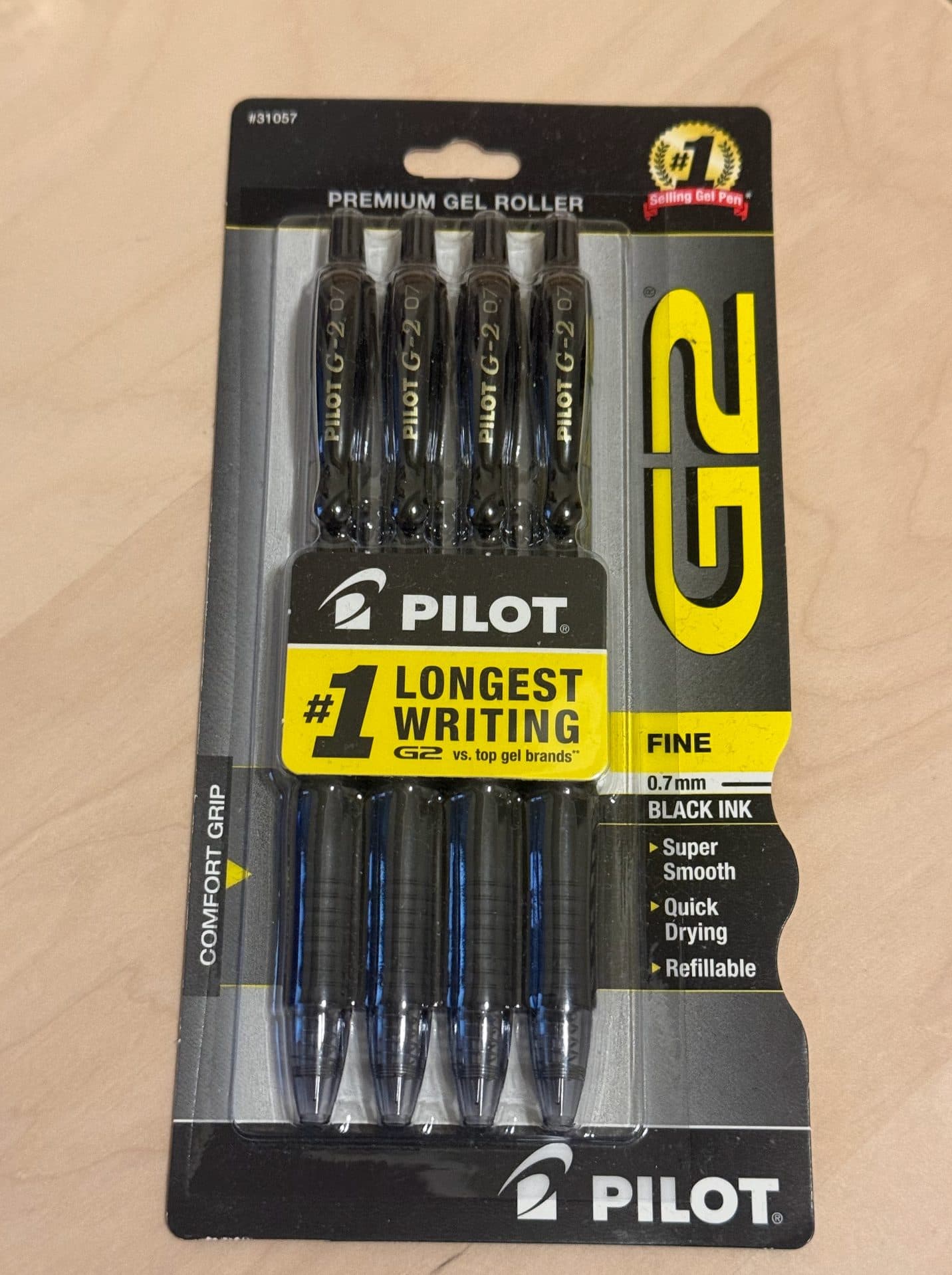Pilot G2 0.7mm Black Pen
